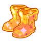 Sparkle Slime Boots