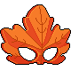 Fallen Leaf Mask