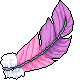 Purple Feather