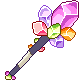 Crystal staff